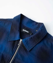 Load image into Gallery viewer, HOMBRE PLAID ZIPPED SHIRT