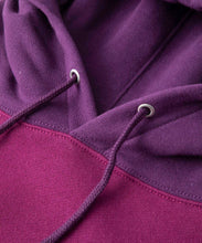 Load image into Gallery viewer, COLOR BLOCK PULLOVER HOODED SWEAT