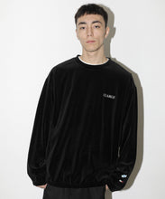 Load image into Gallery viewer, ADDICT LOGO EMBROIDERY VELOUR CREWNECK