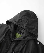 Load image into Gallery viewer, XLARGE x D*FACE STRIPE SKULL RENDER M-51 HOODED JACKET