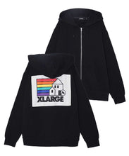 Load image into Gallery viewer, GO HOME LOGO ZIP HOODED SWEAT