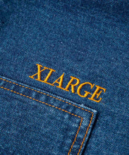 Load image into Gallery viewer, EMBROIDERY ZIPPED DENIM JACKET
