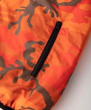 Load image into Gallery viewer, REVERSIBLE HOODED CAMO JACKET
