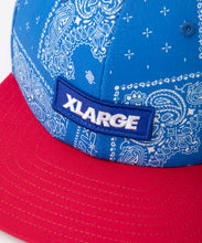Load image into Gallery viewer, PAISLEY 6 PANEL CAP

