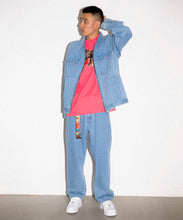 Load image into Gallery viewer, EMBROIDERY DENIM PANTS
